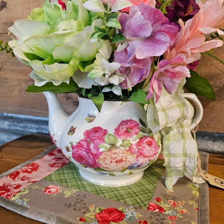 Floral Teapot