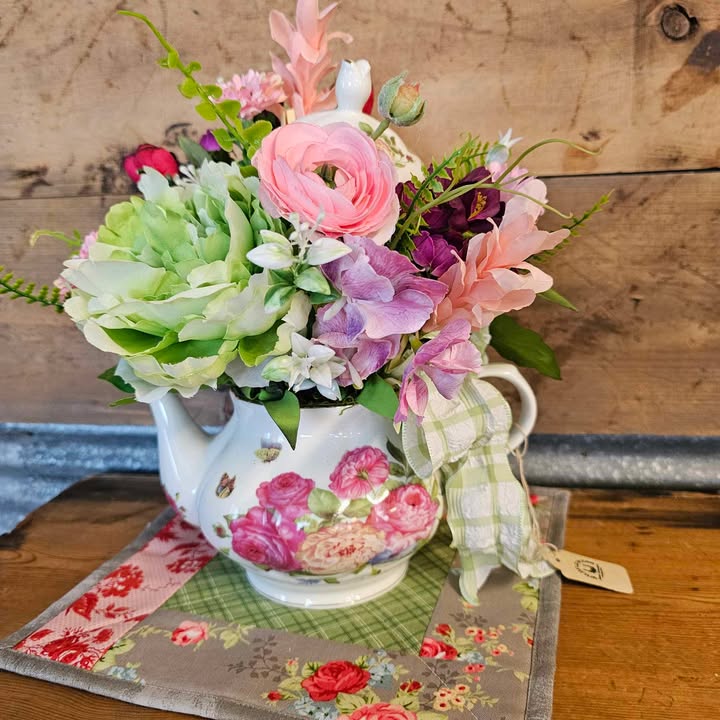 Floral Teapot
