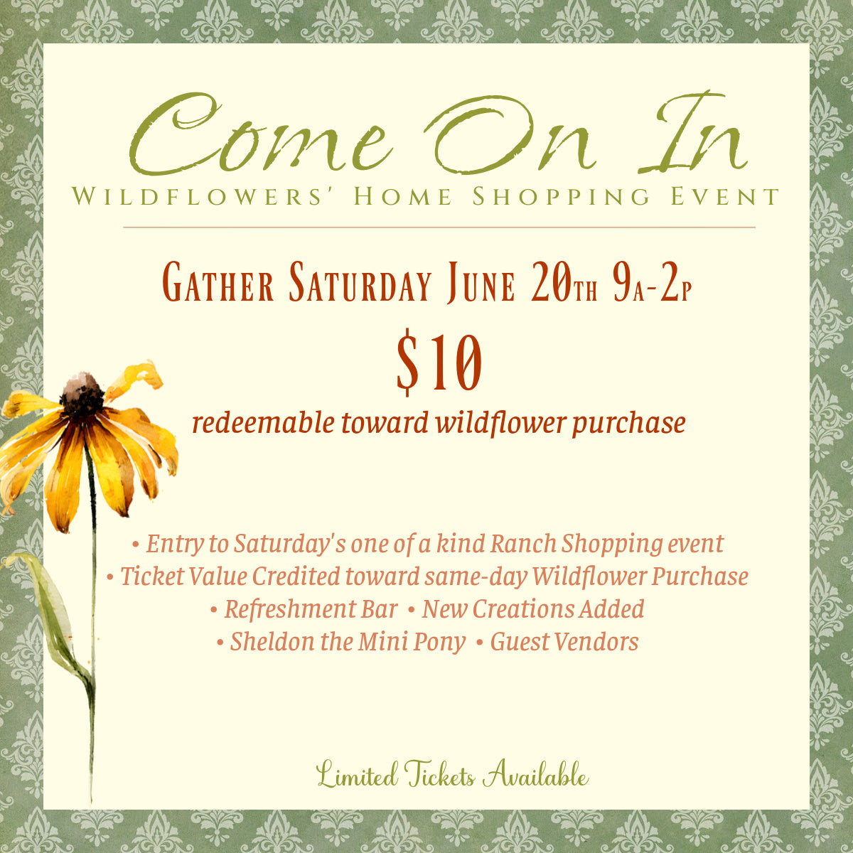 Saturday Gather Ticket