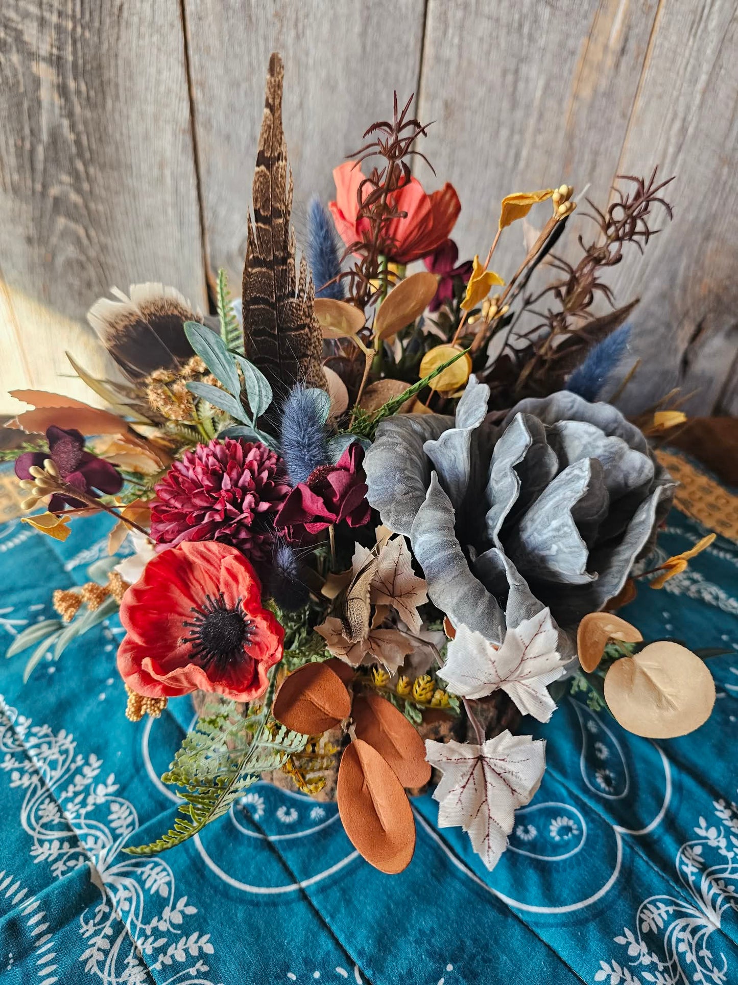 Birdie Vintage Nutcracker Dish Arrangement