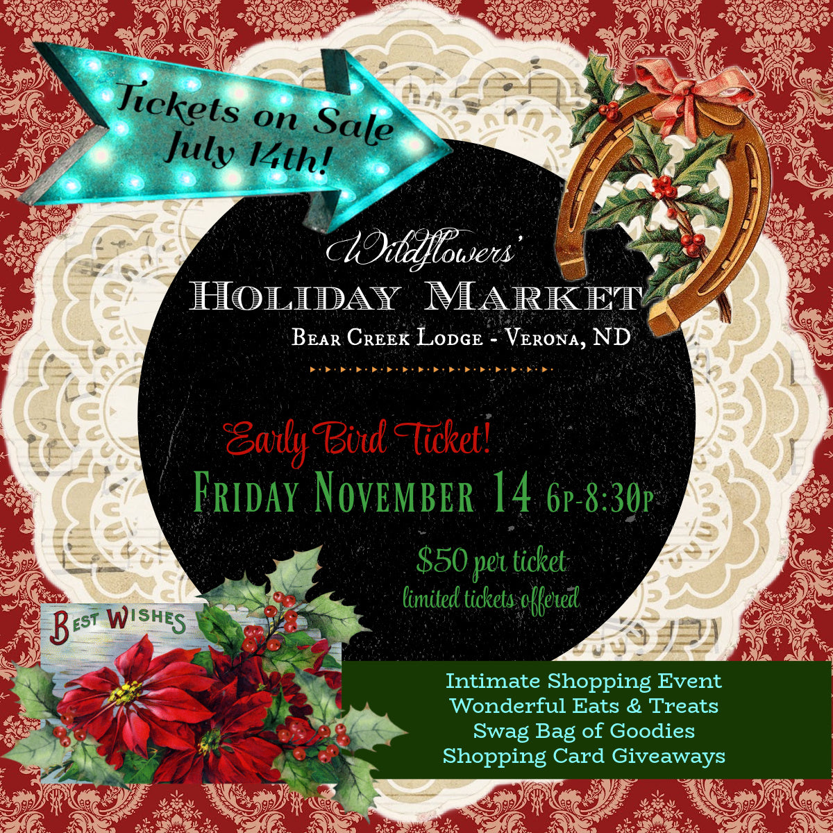 2025 Holiday Market Early Bird Shopping Ticket