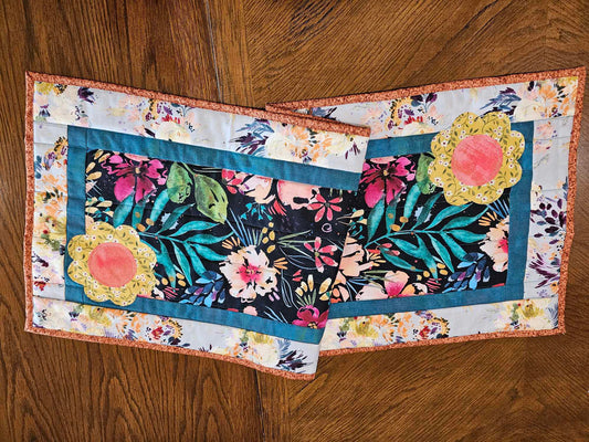 Pop of Color Table Runner